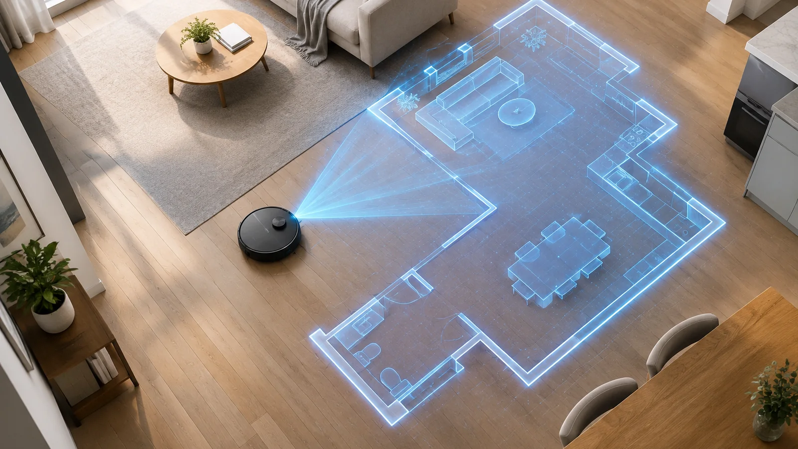 Robot aspirateur avec IA : ce que la détection change